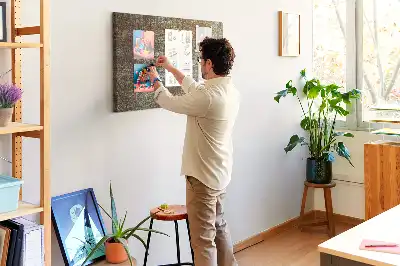 Korková nástěnka Rez na kovu
