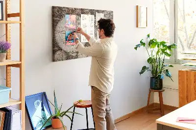 Korková tabule Mapa starého světa