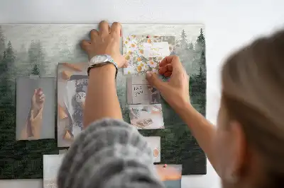 Nástěnka do dětského pokoje Mlžný les