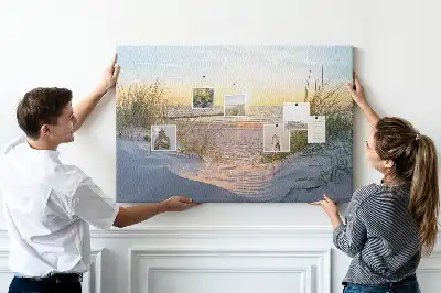 Nástěnka do dětského pokoje Večerní přímořská krajina