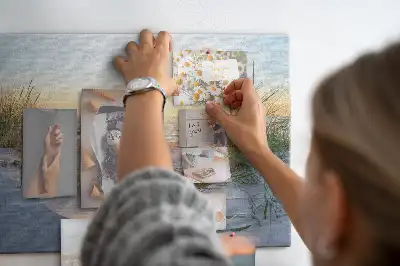 Nástěnka do dětského pokoje Západ slunce na pláži