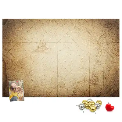 Korková tabule Mapa starého světa