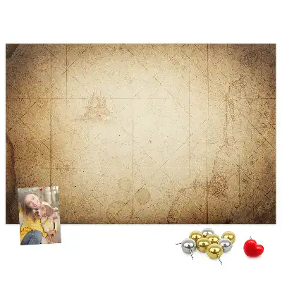 Korková tabule Mapa starého světa