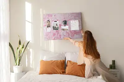 Nástěnka do dětského pokoje Kvetoucí květiny