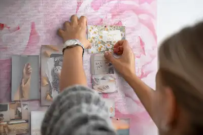 Nástěnka do dětského pokoje Kvetoucí květiny
