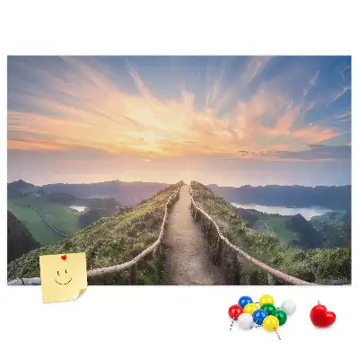 Korková tabule Horská krajina