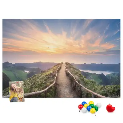 Korková tabule Horská krajina