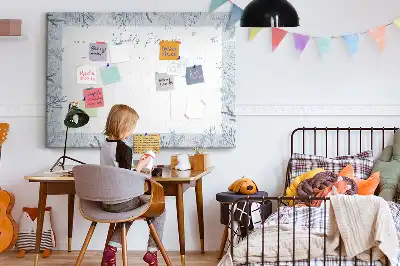 Nástěnka do dětského pokoje Zimní týdenní plánovač