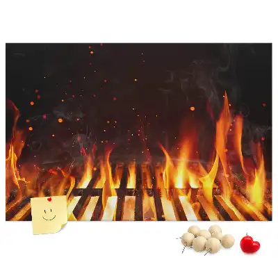 Korková nástěnka Gril