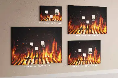 Korková nástěnka Gril