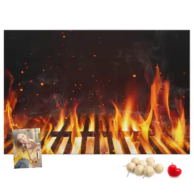 Korková nástěnka Gril