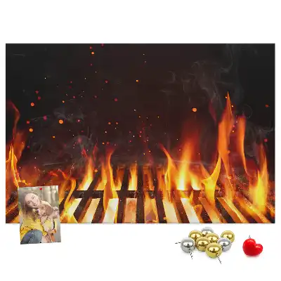 Korková nástěnka Gril