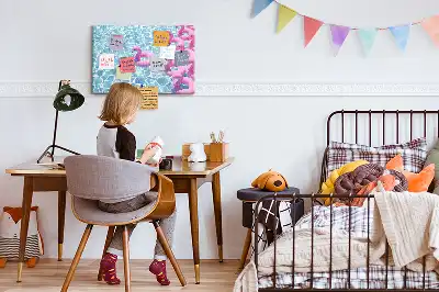 Nástěnka korková Pampelišky a plameňáci