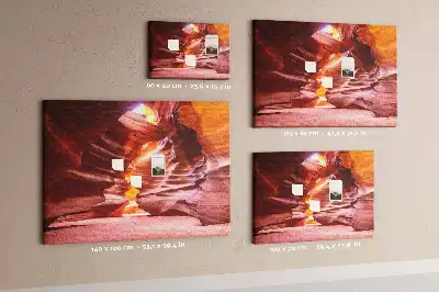Nástěnka do dětského pokoje Antilopí kaňon