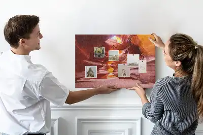 Nástěnka do dětského pokoje Antilopí kaňon