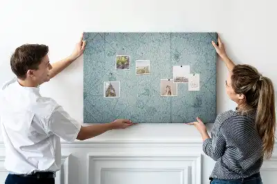 Nástěnka do dětského pokoje Vintage mapa