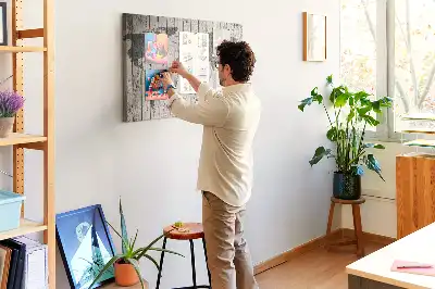 Korková tabule Mapové desky světa