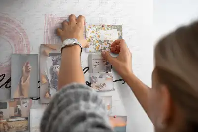 Nástěnka do dětského pokoje Nápis „Buď sám sebou“