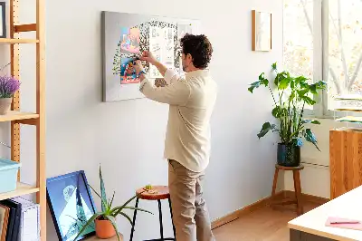 Korková nástěnka Strom kořeny