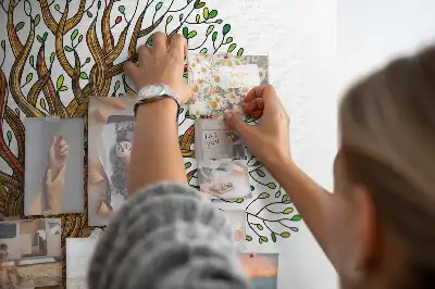 Nástěnka korková Kořeny stromů