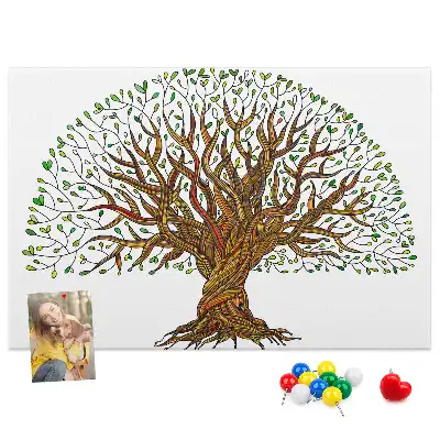 Nástěnka korková Kořeny stromů