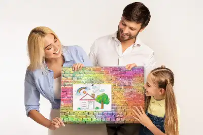Korková tabule Malovaná zeď