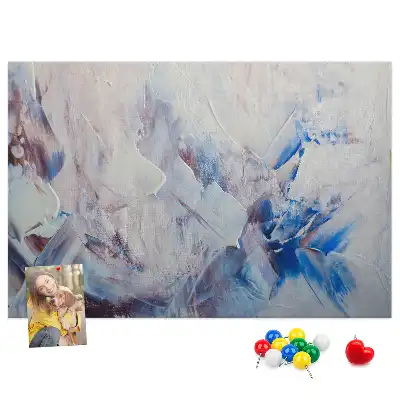 Nástěnka korková Pohyby štětce