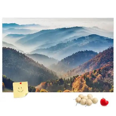 Nástěnka do dětského pokoje Horská krajina