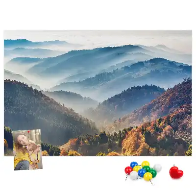 Nástěnka do dětského pokoje Horská krajina