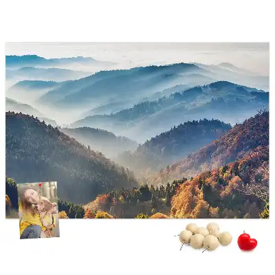 Nástěnka do dětského pokoje Horská krajina