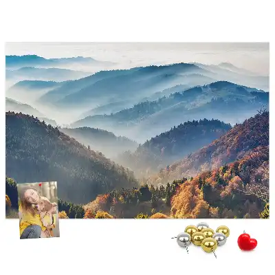 Nástěnka do dětského pokoje Horská krajina