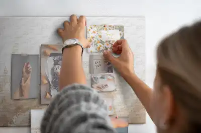 Korková tabule Abstrakce obilovin
