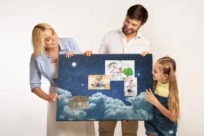 Korková nástěnka Noční obloha