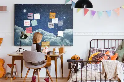 Korková nástěnka Noční obloha