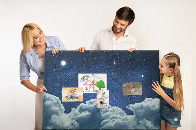 Korková nástěnka Noční obloha