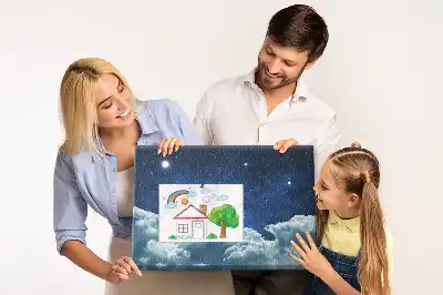 Korková nástěnka Noční obloha