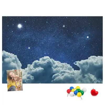 Korková nástěnka Noční obloha