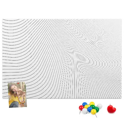 Nástěnka do dětského pokoje Linie abstrakce