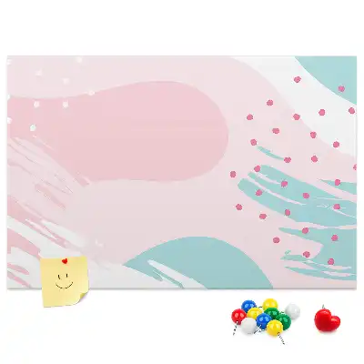 Korková tabule Pastelová abstrakce