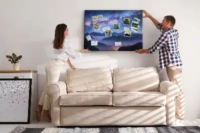Korková nástěnka Mléčná dráha
