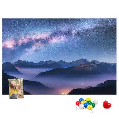 Korková nástěnka Mléčná dráha