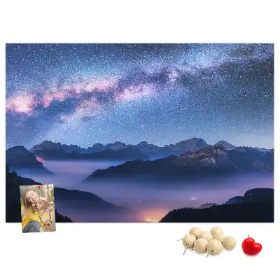 Korková nástěnka Mléčná dráha