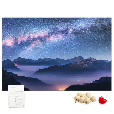 Korková nástěnka Mléčná dráha