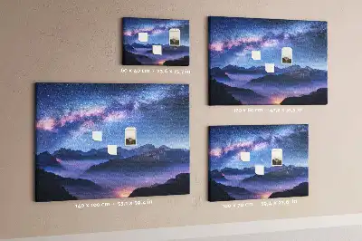 Korková nástěnka Mléčná dráha