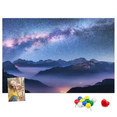 Korková nástěnka Mléčná dráha