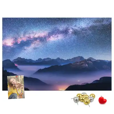 Korková nástěnka Mléčná dráha