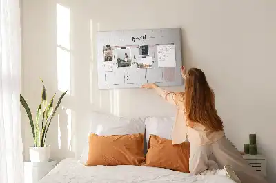 Nástěnka do dětského pokoje Můj týdenní plánovač