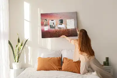Nástěnka do dětského pokoje Mlžné ráno