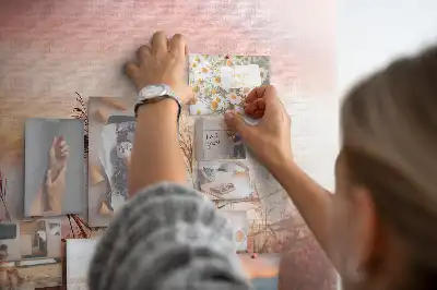 Nástěnka do dětského pokoje Mlžné ráno