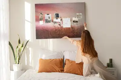 Nástěnka do dětského pokoje Mlhavé ráno